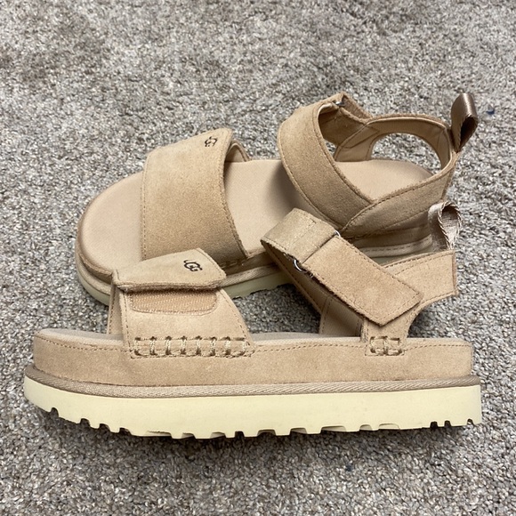 UGG Platform Sandal Tan - Picture 2 of 6